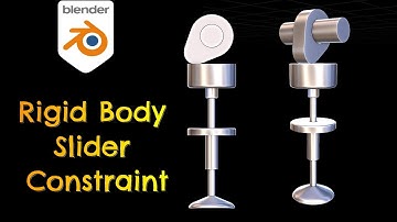 Rigid Body Slider Constraint | Blender 4.2 Tutorial