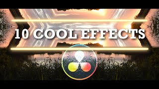 10 COOL Effects In DaVinci Resolve