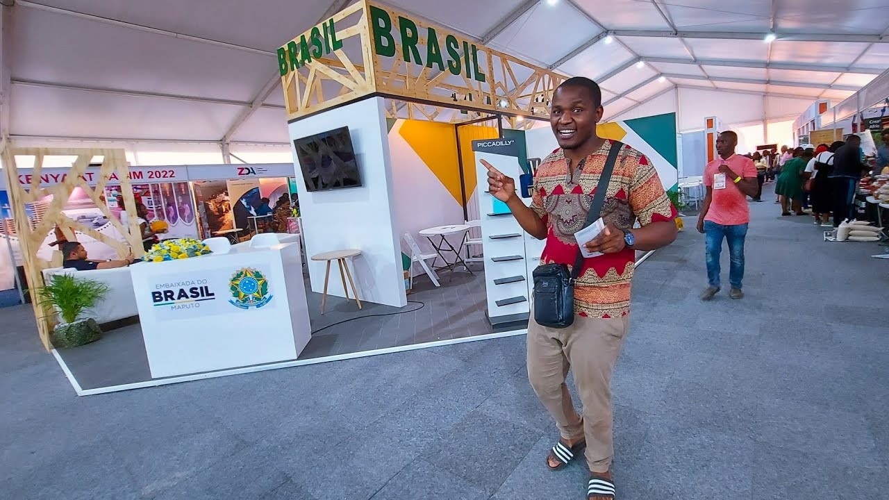 LOJA BRASILEIRA NA MAIOR FEIRA DE MOÇAMBIQUE EM ÁFRICA #FACIM 2022