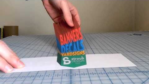 Stroub Design anamorphic 3D Illusion video