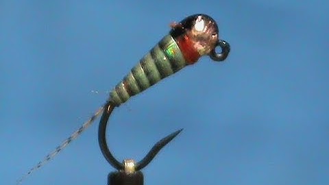 Beginner Fly Tying  a Hemingway Synthetic Quill Perdigon Jig with Jim Misiura