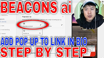 ✅ Hoe je een pop-up toevoegt aan Beacons AI Link in Bio 🔴