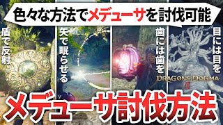 [Dragons Dogma 2] How to defeat Medusa! A must-see for those who want a fresh head or a trophy! I...