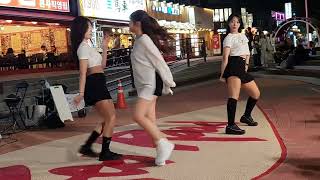 Hongdae busking Crew LadyB BLACKPINK - Shut Down ver_dolpari @danceteam_ladyb