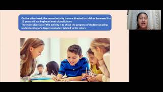 Design 2 tasks for assessing reading