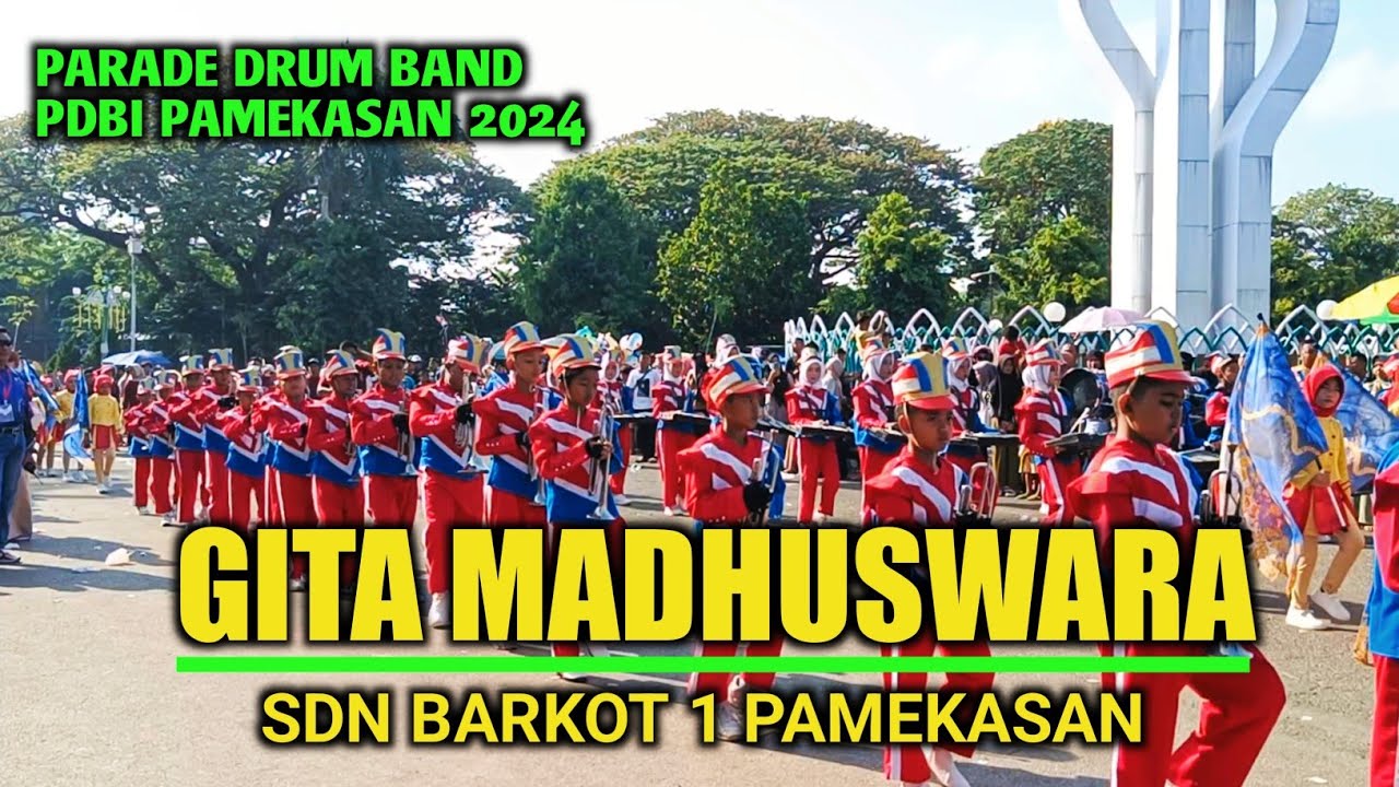 PARADE DRUM BAND PAMEKASAN.// SDN BARKOT 1 PAMEKASAN
