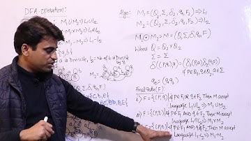 Union, Cross Product, Set Difference Operation On DFA | Shailnedra Singh | Gate Mantra