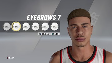 NBA 2K20 How to create LaMelo Ball ( 2nd version with updated hair change )
