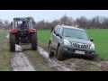 www.AlperTours.de: Toyota Land Cruiser J12 Prado in mud, Brandenburg, part 1