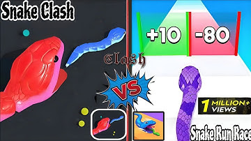 Snake Clash.iO VS Snake Run Race.3D #58
