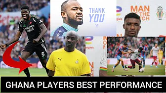 GREAT PERFORMANCE FOR BLACK STARS TOP PLAYERS ABROAD, THOMAS PARTEY SCORED, KUDUS & JORDAN ACTION ⚽ thumbnail