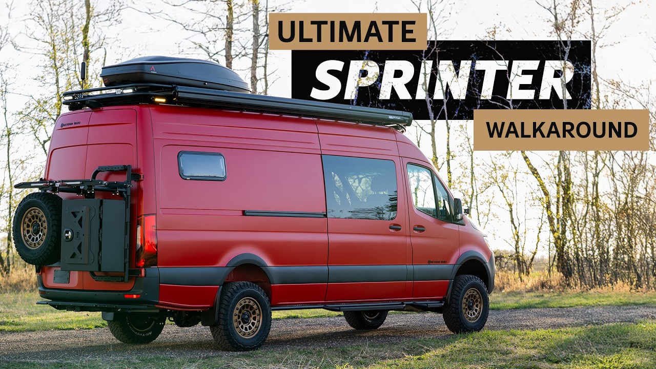 Method Vans | BUILD 5 Mercedes Sprinter Van Detailed Walkaround | GET OUTSIDE!
