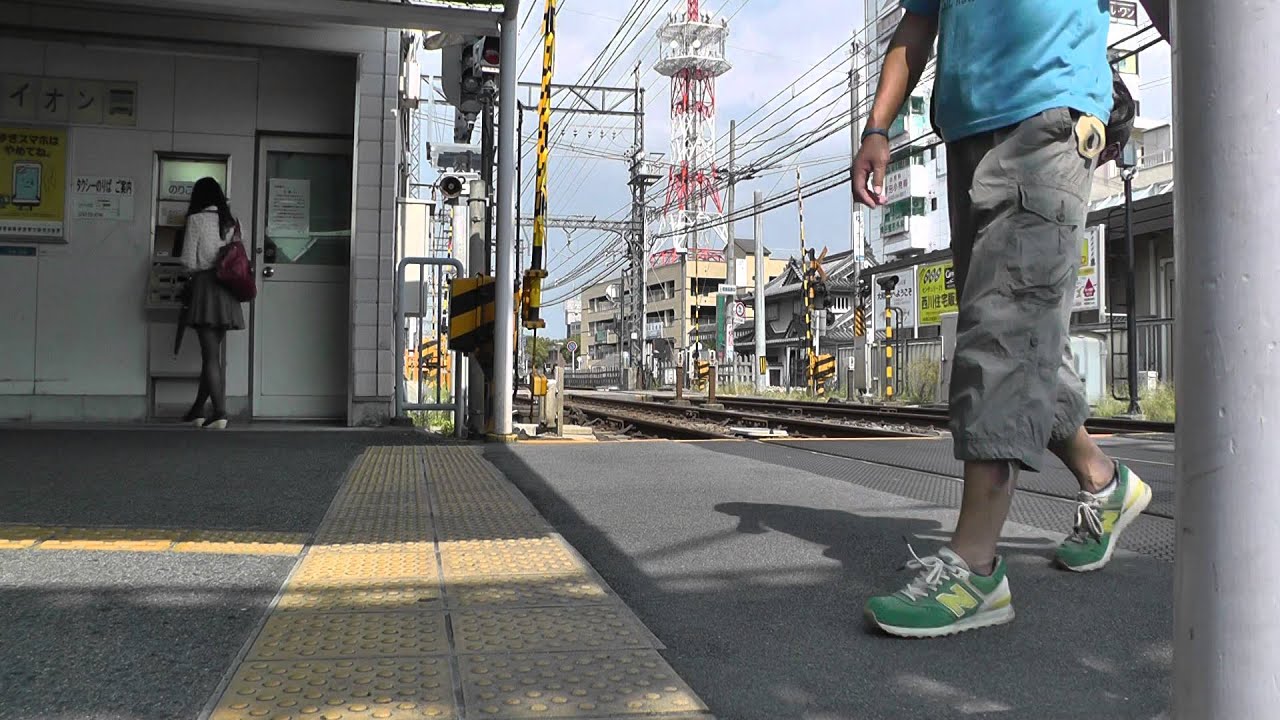 近鉄郡山駅の構内踏切（20131012）