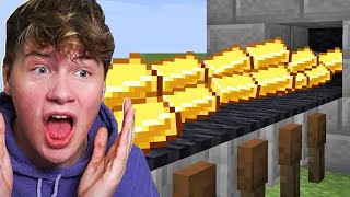 Ik OPENDE Een GOLD FABRIEK In Minecraft!