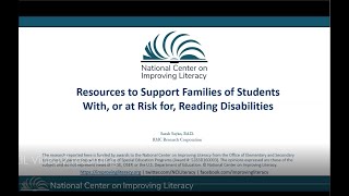 National Center On Improving Literacy Breakout Session Progress Center Private School Forum