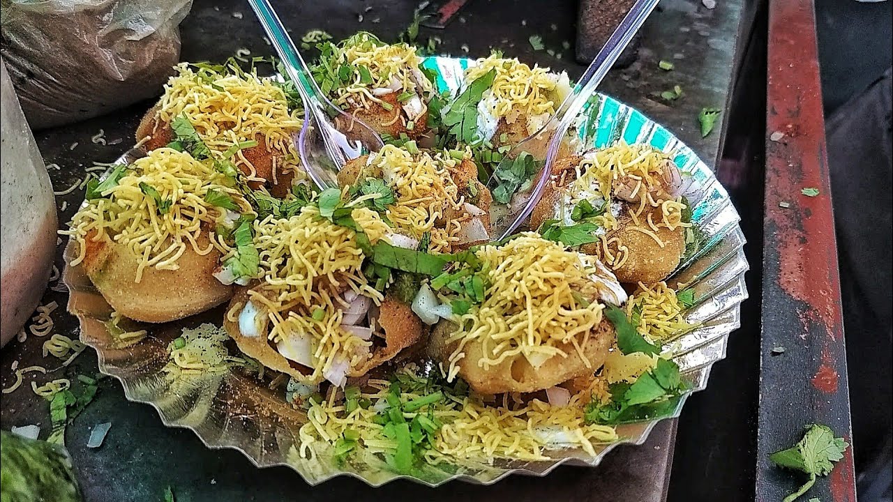 Yummiest Dahi Puri Ever | Dahi Puchka Making | Street Food India | Dahi Puri Street Food | Street Food Fantasy