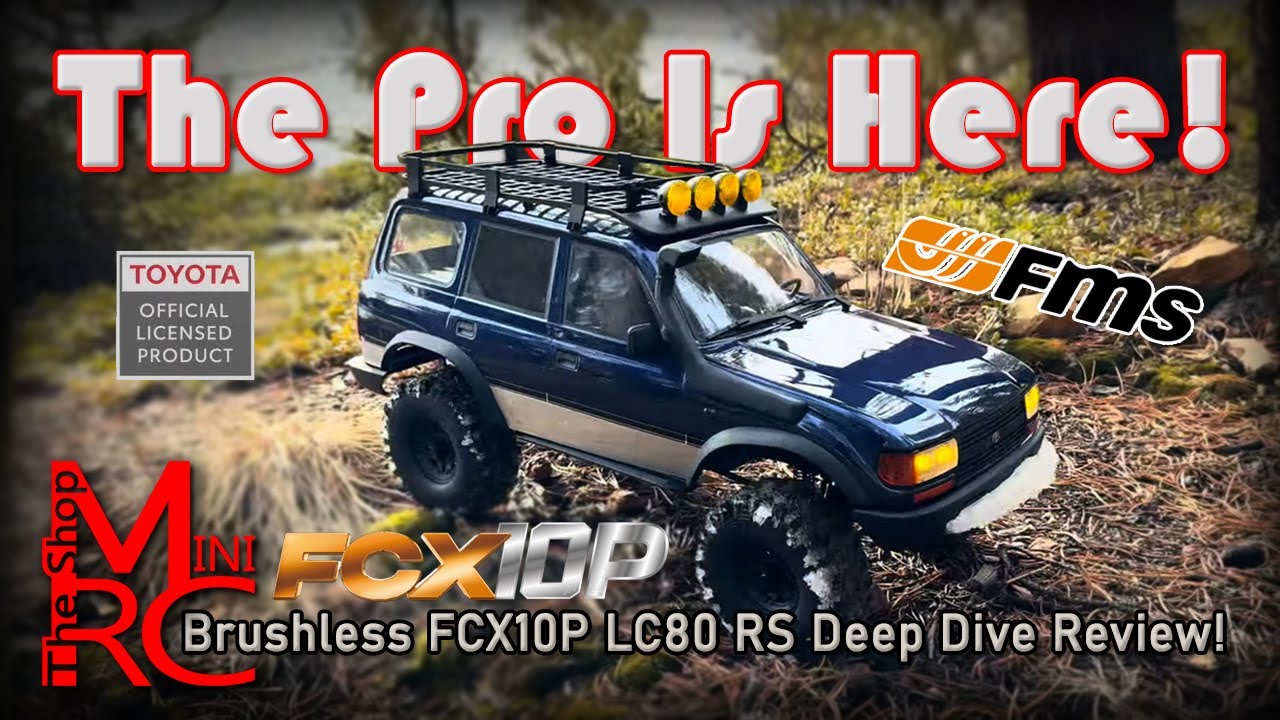 Обзор бесколлекторного гусеничного самосвала Toyota LC80 FMS FCX10 Pro — идеальный вариант для бе...