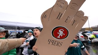 Eagles And Niners Fans Do NOT Get Along