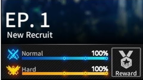 Counter Side: Hard Mode Episode 1 Act 3 3-4 (All Medal Clear)