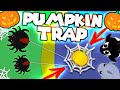 MOPE.IO PUMPKIN TRAP WITH BLACK WIDOW // BEST TRAP EVER