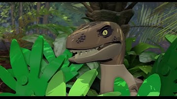 Lego Jurassic World Part 2 - Main Story missions - No commentary 100% walkthrough