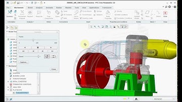 creo 3.0 tutorial mechanism of Air Circulator ( Cr