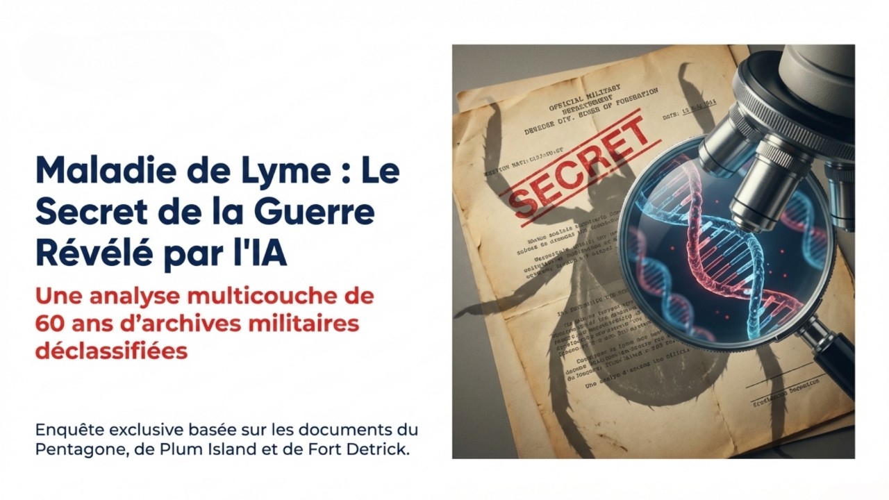 Maladie de Lyme - décryptage des documents déclassifiés par IA