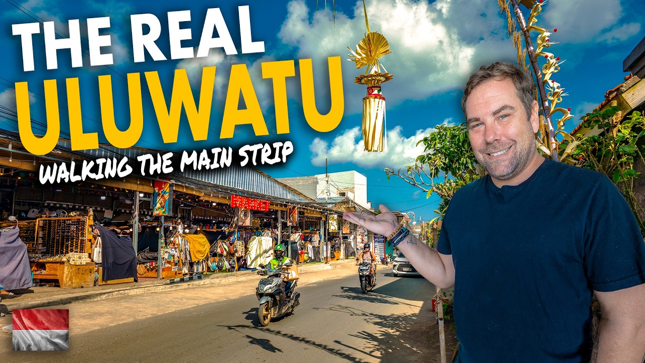 Uluwatu's Main Strip: What It's REALLY Like 🇮🇩