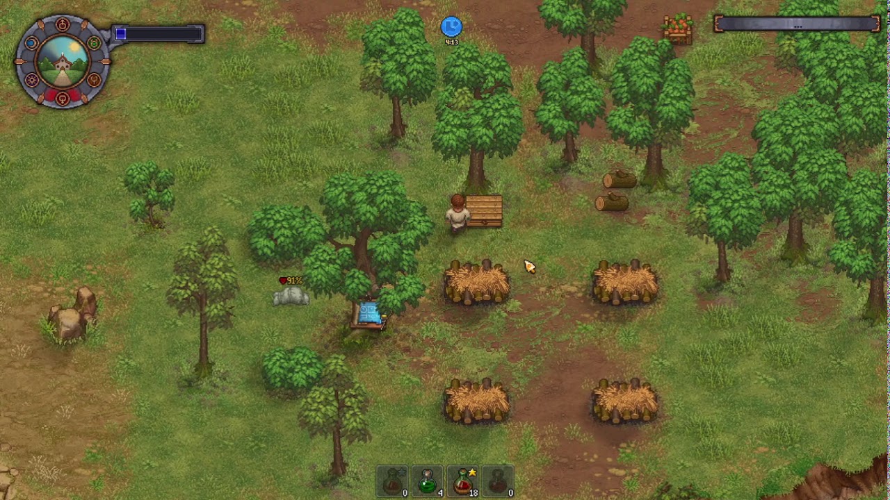 Graveyard Keeper / DLC Game Of Crone / Parte 2 / Ayudando a tope al campamento YouTube