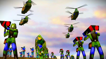 US Aurora Alpha Bomber Dominates the Skies Above GLA Stronghold | C&C Generals ZH - Mission Map