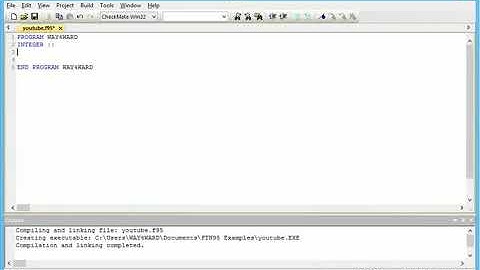 FORTRAN TUTORIAL 6 (DO WHILE LOOP)