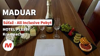 MADUAR - Súťaž | Hotel Plejsy Wellness & Fun Resort - Prvé dojmy výhercu č.2