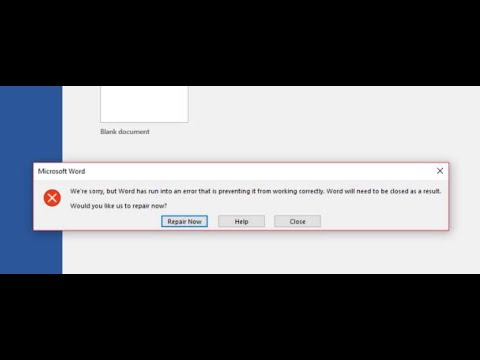 Vídeo: Com Reparar Microsoft Word