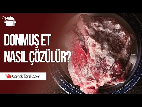 Video: Buzu çözülmüş Etten Soğutulmuş Et Nasıl Anlaşılır