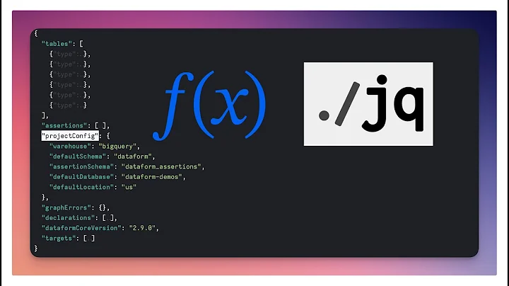 NAVIGATE JSON ON TERMINAL F(X)  | JQ