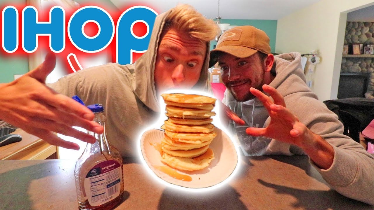 IHOP PANCAKE CHALLENGE *MUKBANG* YouTube