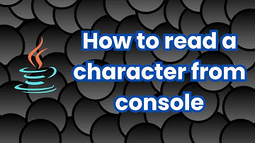 Reading a character from console in Java #java #programming #problemsolving