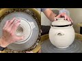 441. Trimming/ Fitting a Kimchi/Pickle Fermentation Crock/Jar with Hsin-Chuen Lin 林新春 泡菜醃漬罐修坯示範