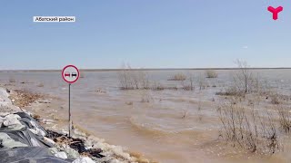 Паводок в Абатском районе