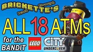 All 18 ATMs Smashed in LEGO City: Undercover + the BANDIT character token screenshot 4