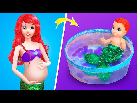 12 Mẹo Thủ Công Diy Tự Làm Búp Bê / Em Bé Nhỏ, Nôi, Xe Đẩy Và Nhiều Nữa!