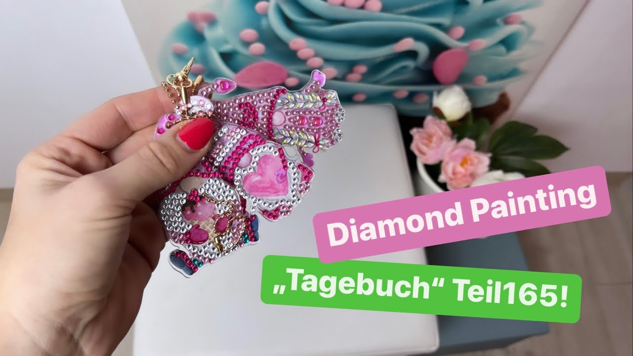 Diamond Painting „Tagebuch“ Teil165!🙃💚 Ich habe nen krassen Lifehack für euch!