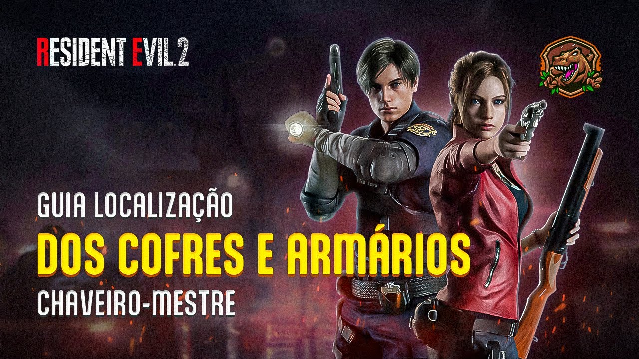 Resident Evil 2 - Todas as Senhas dos Cofres e Armários