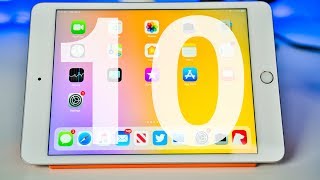 iPad Mini (2019) 10 TIPS & TRICKS!