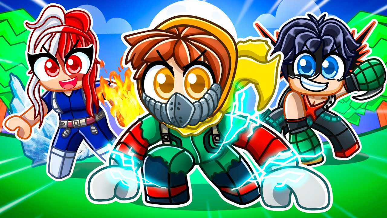 Создаём АНИМЕ-СЕМЬЮ МОЕЙ ГЕРОЙСКОЙ АКАДЕМИИ в Roblox!