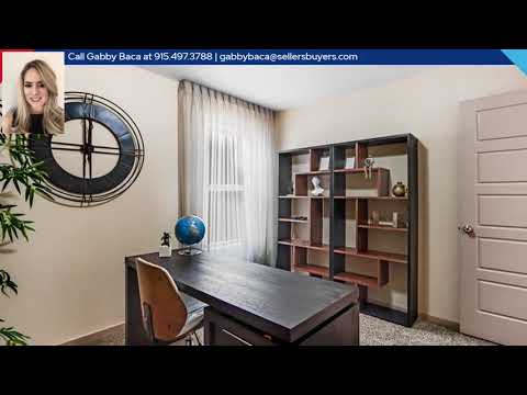 13841 Lorenz, El Paso, TX home video tour