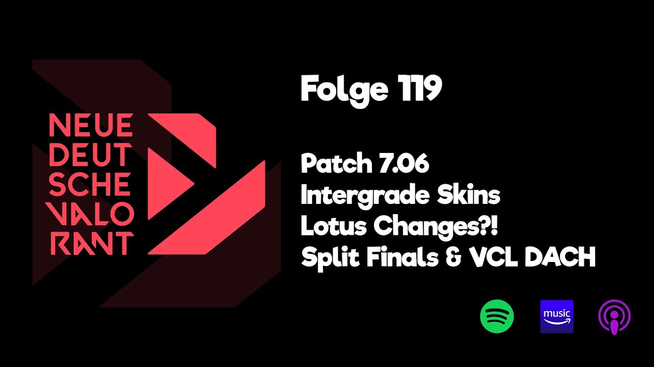 Folge 119 - Patch 7.06, Intergrade Skins, neues Lotus?!, mehr Roster Updates