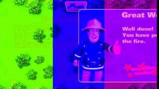 Fireman Sam Colors For Kids Part 2- Green Blue Purple - Strażak Sam Kolory