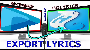 How to Import Song Lyrics from EasyWorship to Holyrics – Step-by-Step Guide @shortcutguide