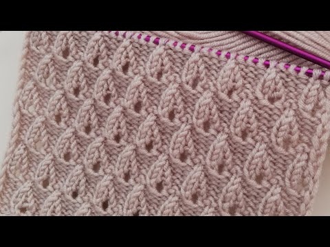 Üç günde yelek örün o kadar kolay ✔️Yağmur damlası örgü modeli anlatımı ✔️crochet knitting